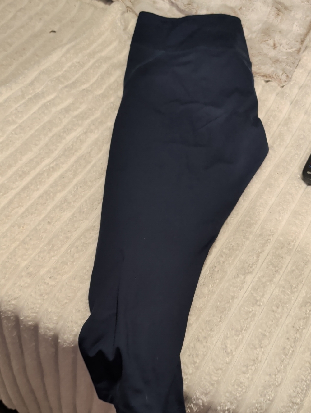 girlfriend collective Navy High-Rise Leggings
